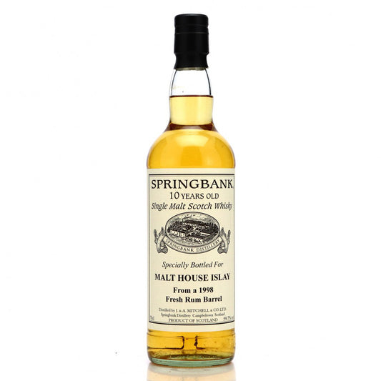 Springbank スプリングバンク 1998 10年/ Malt House Islay