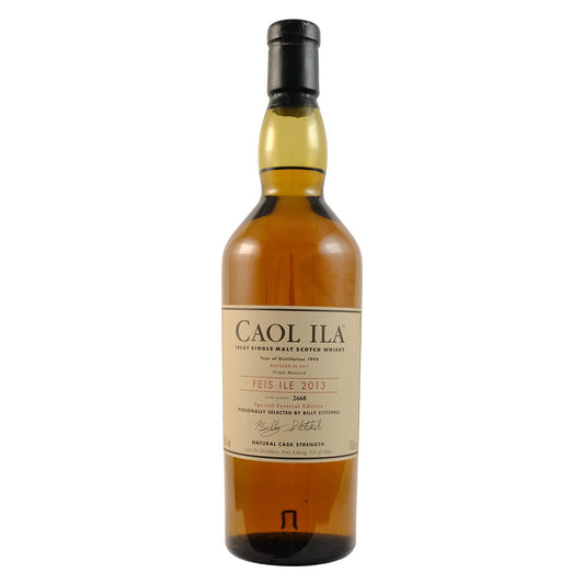 Caol Ila カリラ 1998-2013 トリプルマチュアード Feis Ile 2013