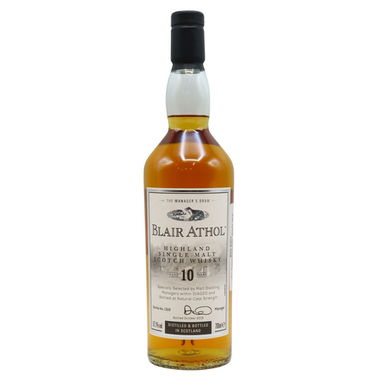 Blair Athol ブレアアソール 10年 2019ボトリング マネージャーズドラム