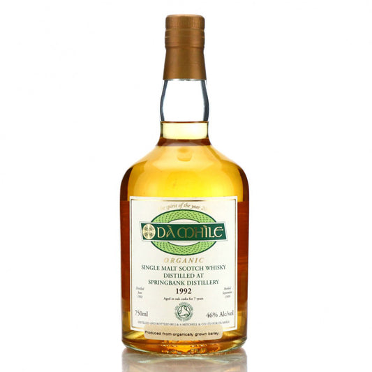 Springbank スプリングバンク 1992 7年 Da Mhile Organic 75cl