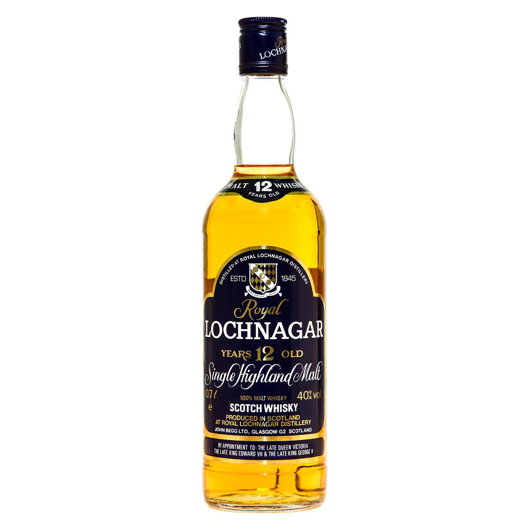 Royal Lochnagar ロイヤルロッホナガー 12年 Royal表記 1980年代流通品 (700ml/40%)