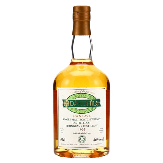 Springbank スプリングバンク 1992 7年 Da Mhile Organic 700ml