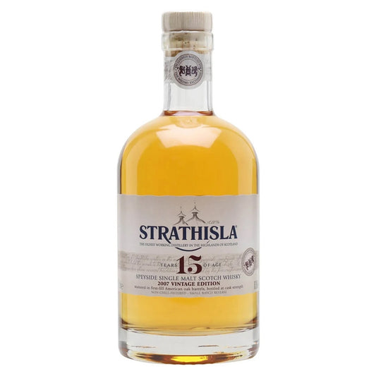 【抽選対象】 Strathisla ストラスアイラ 2007 15年