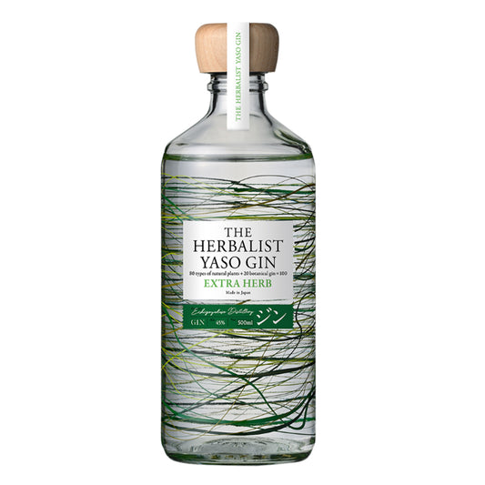 越後薬草 THE HERBALIST YASO GIN EXTRA HERB 500ml