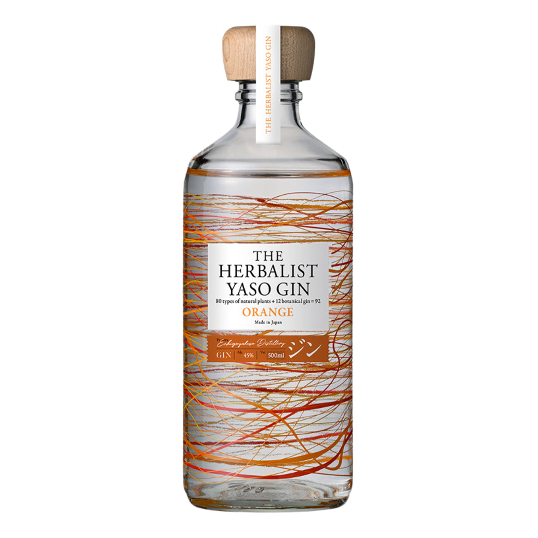 越後薬草 THE HERBALIST YASO GIN ORANGE 500ml
