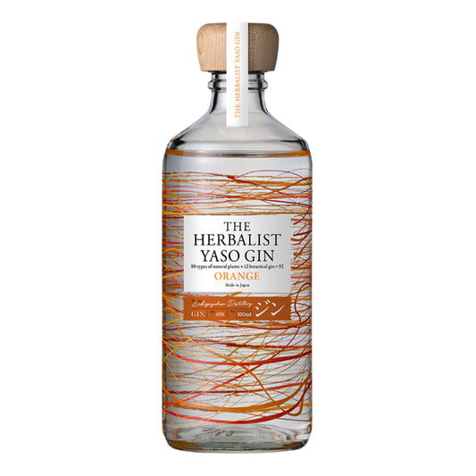越後薬草 THE HERBALIST YASO GIN ORANGE 500ml