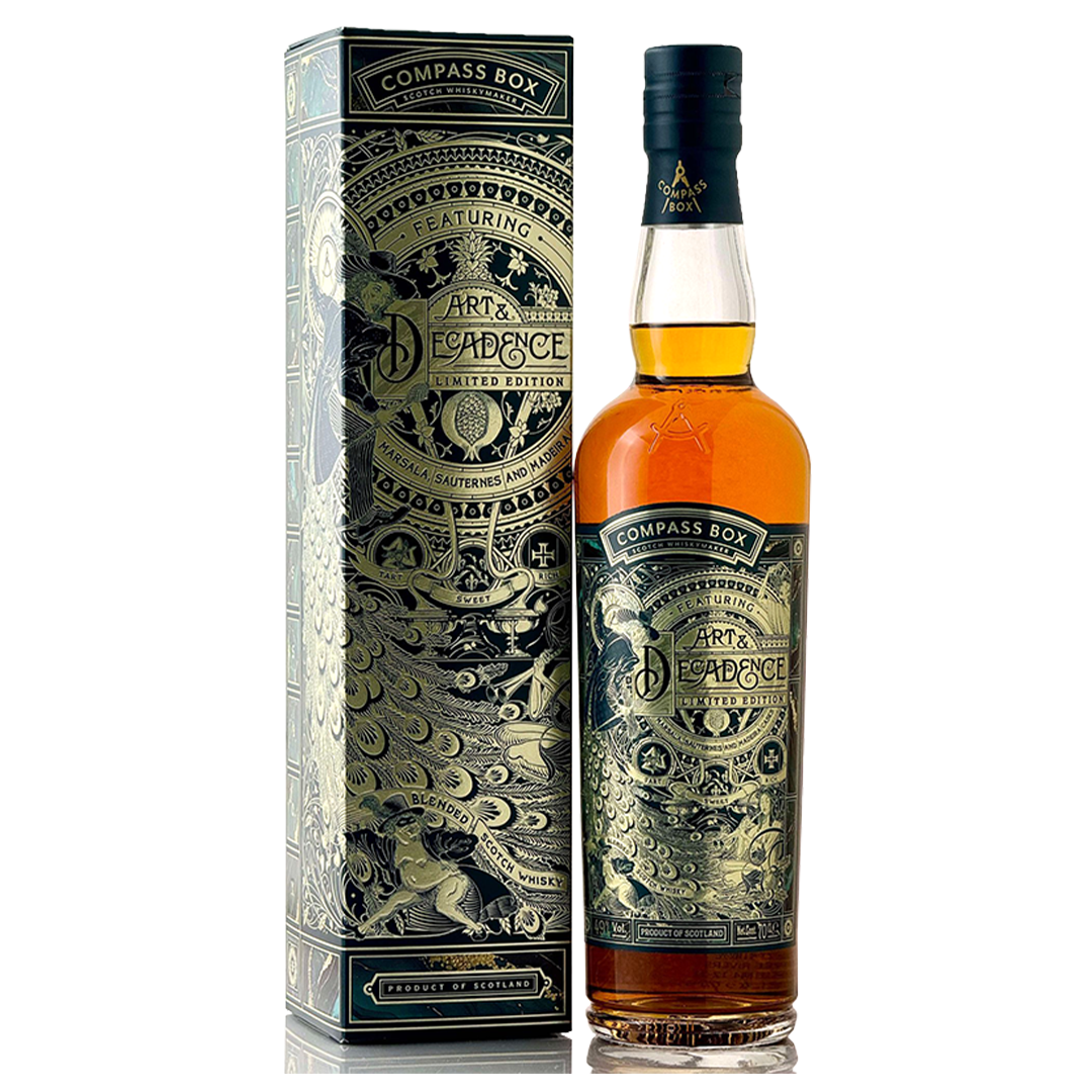 Blended Scotch Whisky ART & DECADENDE ブレンデッド スコッチウイスキー Compass Box