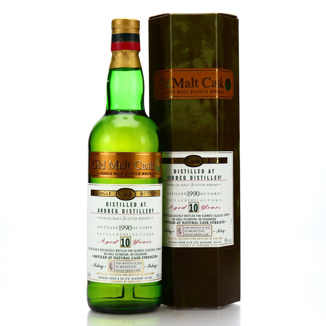 Ardbeg アードベッグ 1990 10年カスクストレングス ダグラスレインOMC アランビッククラシック