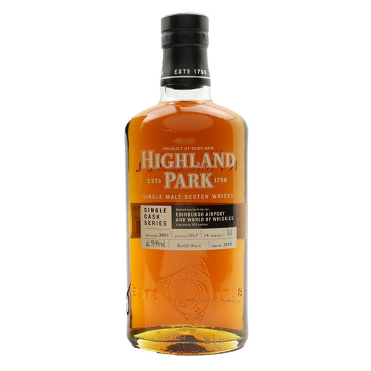 Highland Park ハイランドパーク 2003 14年 #2118 For Edinburgh Airport