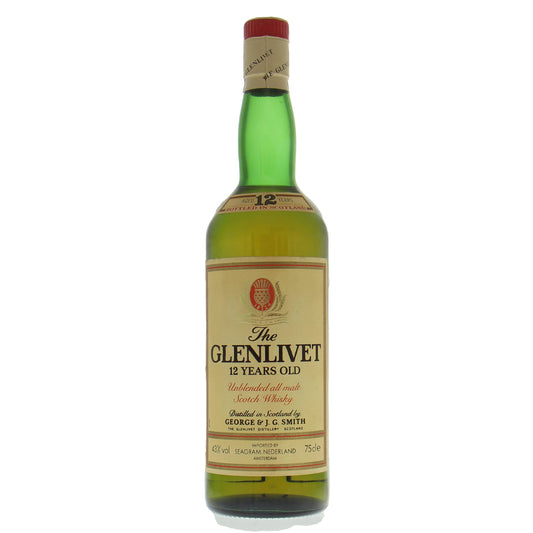 Glenlivet グレンリヴェット 12年 1980年代流通品