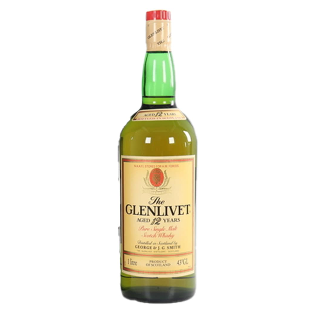 Glenlivet グレンリヴェット 12年 1980年代後半流通品