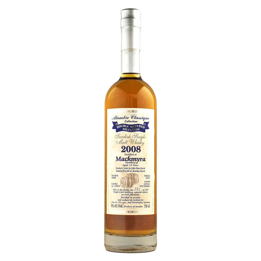 【抽選対象】 Mackmyra マックミラ 2008 15年 アランビック クラシック