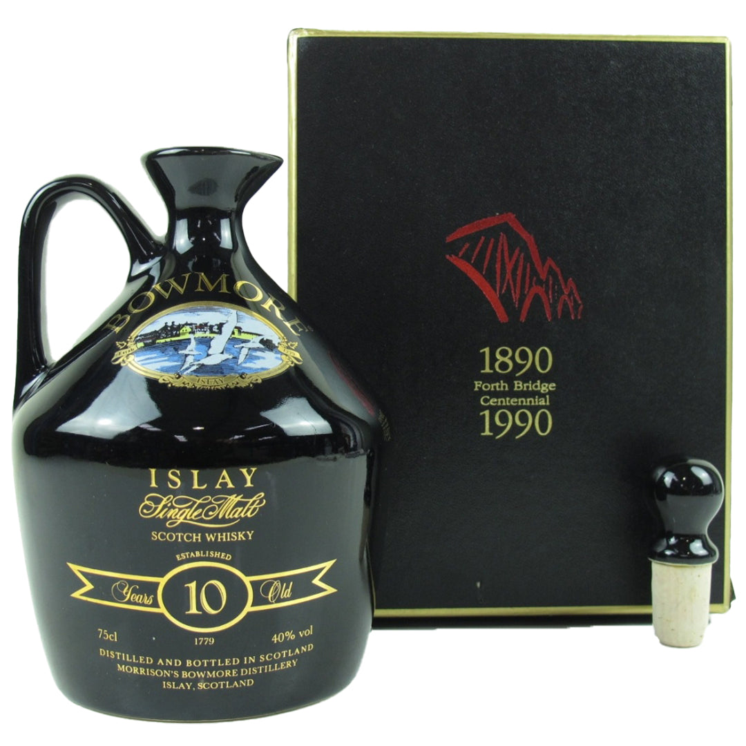 Bowmore ボウモア 10年 Forth Bridge Centenary Decanter 1990