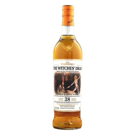 Blended Scotch Whisky ブレンデッドスコッチウィスキー 1984 38年 モルトマン「ウィッチズドラム」