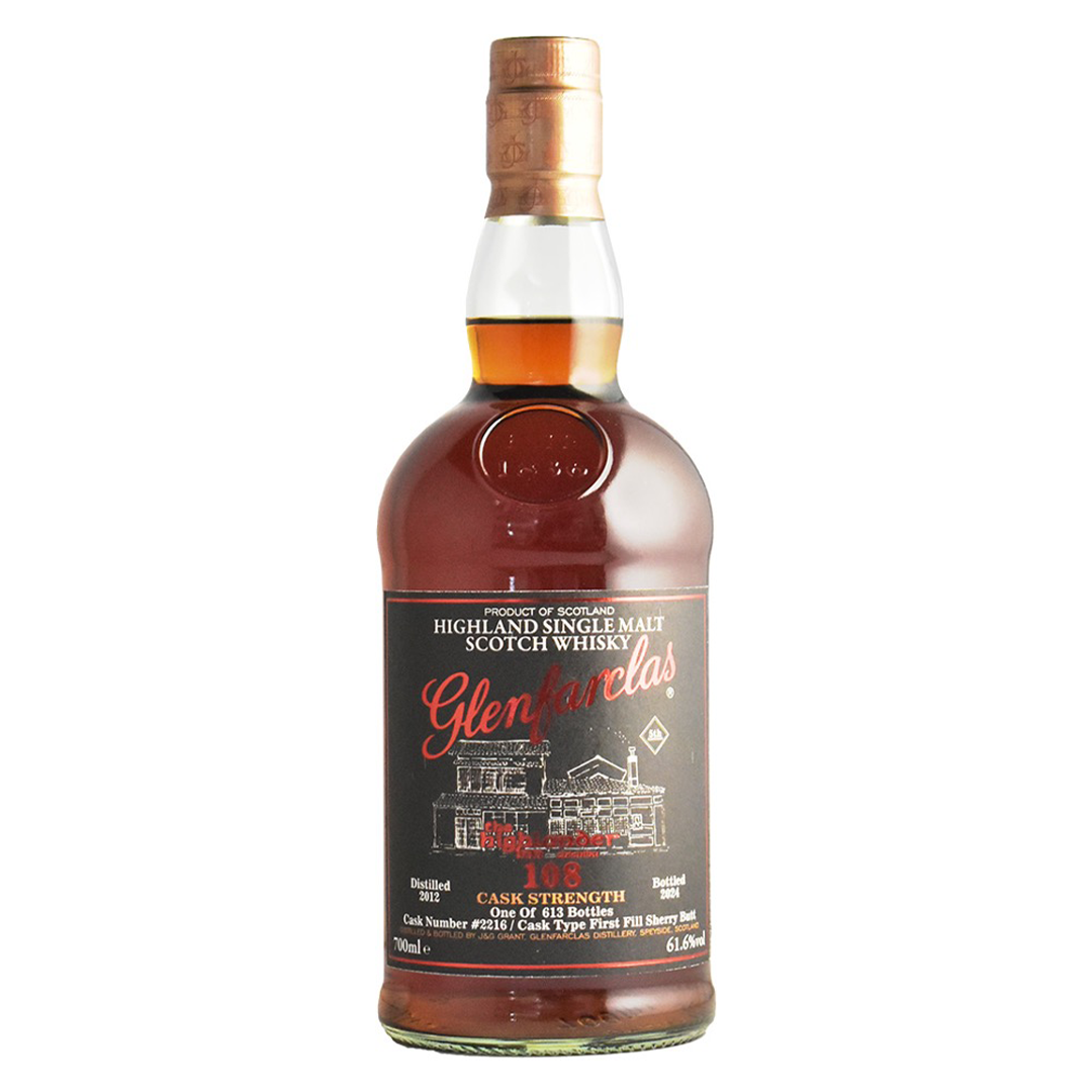 Glenfarclas 108 グレンファークラス 2012-2024 #2216 For Highlander Inn Chichibu