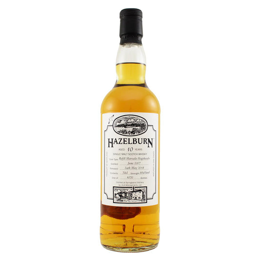 Hazelburn ヘーゼルバーン 2007 10年 リフィルマルサラホグスヘッズ for Campbeltown Malts Festival