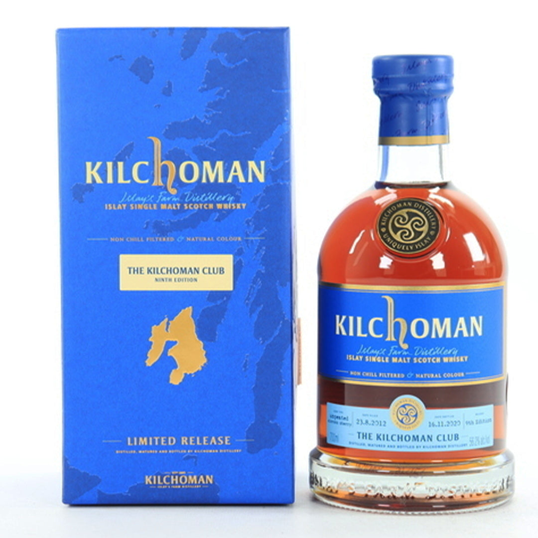 Kilchoman キルホーマン 2012 8年 Unpeated Limited Release For Kilchoman Club 9th Edition