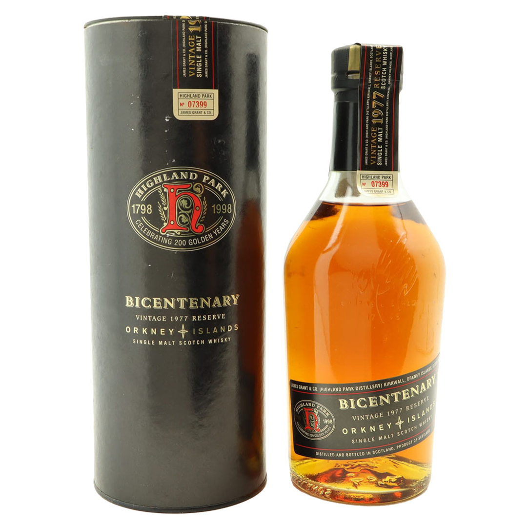 Highland Park ハイランドパーク 1977 Bicentenary Repatriation（通常ギフトBox）