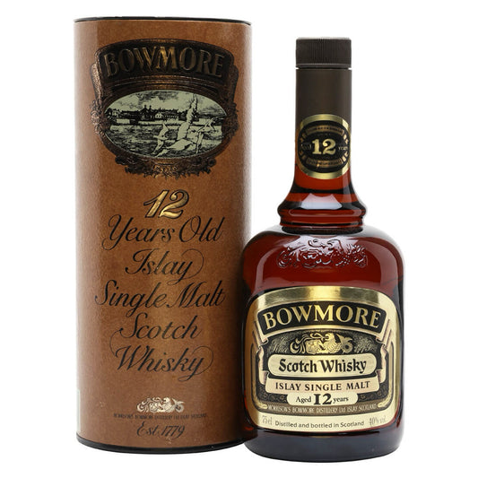 Bowmore ボウモア  12年 ダンピー ゴールドラベル 1980年代流通品