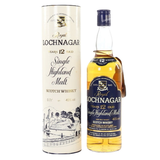 Royal Lochnagar ロイヤルロッホナガー 12年 1980年代流通品 Deeside表記 (40%)