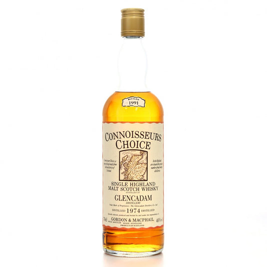 Glencadam グレンカダム 1974-1991 クリームマップラベル GMコニッサーズチョイス
