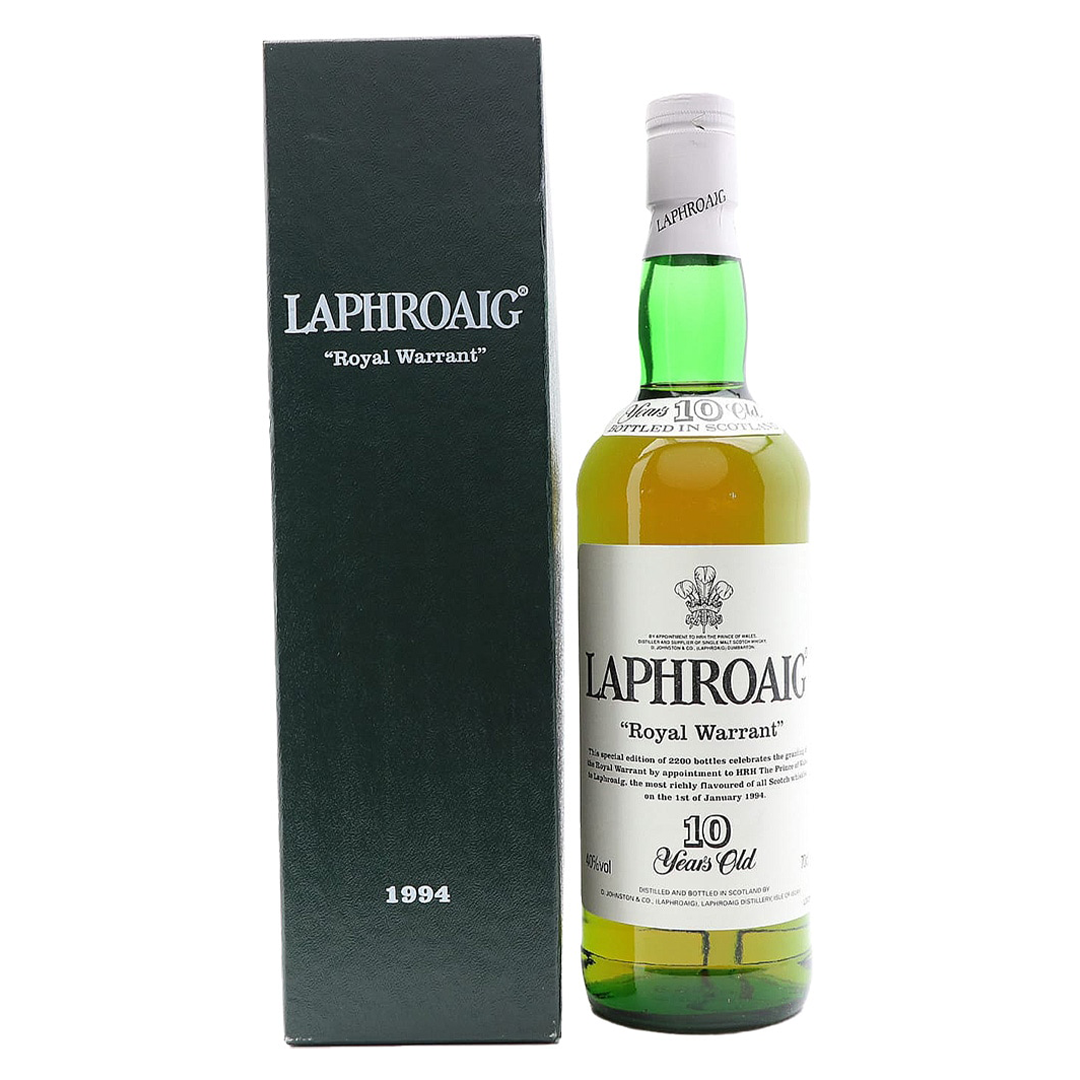 Laphroaig ラフロイグ 10年 Royal Warrant 1994リリース