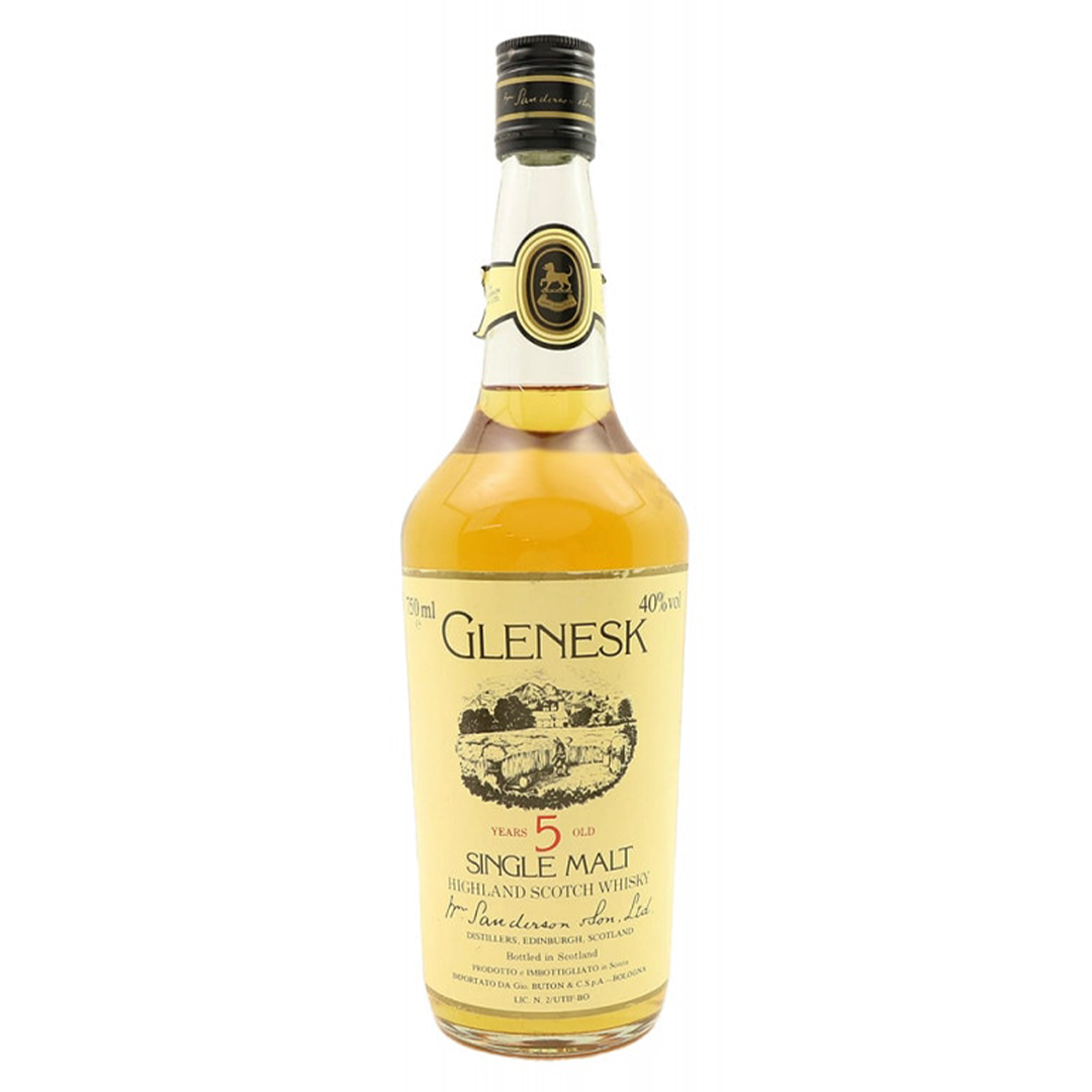 Glenesk グレネスク 5年 Wm Sanderson 1980年代イタリア流通品/Buton Import