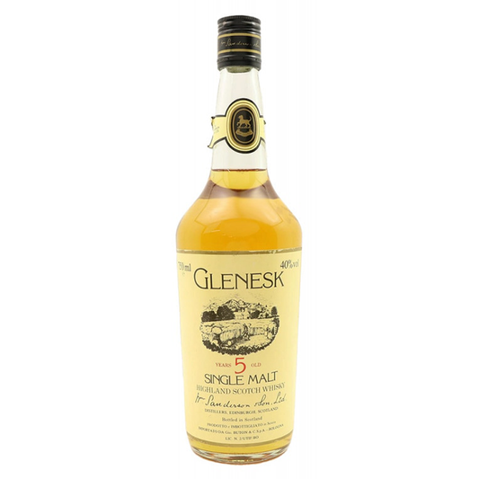 Glenesk グレネスク 5年 Wm Sanderson 1980年代イタリア流通品/Buton Import