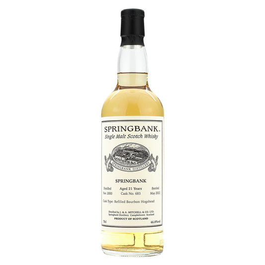 Springbank スプリングバンク 2000 21年 シングルカスク #683
