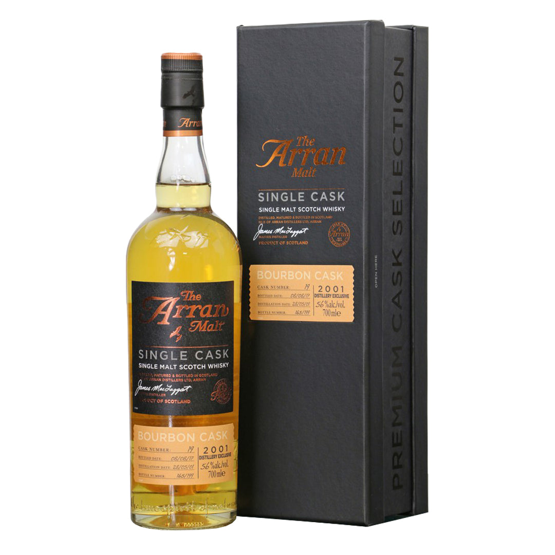 Arran アラン 2001 16年 シングルカスク#19 蒸留所限定