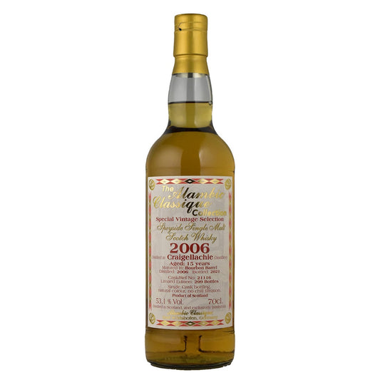 【抽選対象】 Craigellachie クライゲラヒ 2009-2021 15年 アランビック クラシック