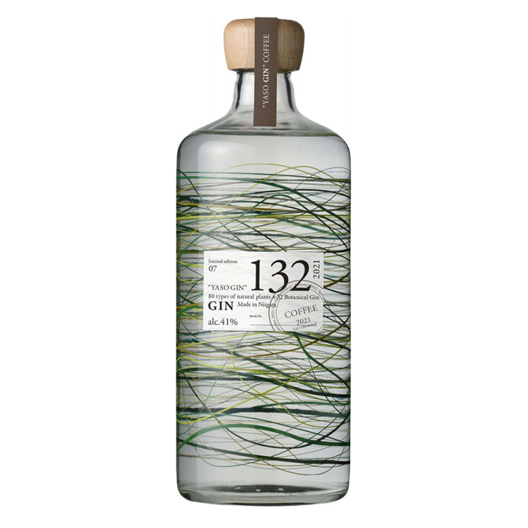 Yaso Gin 越後薬草 80 GIN 132 limited edition 2021-07 COFFEE