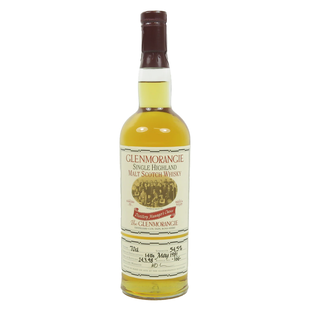 Glenmorangie グレンモーレンジ 1981 16年 マネージャーズチョイス