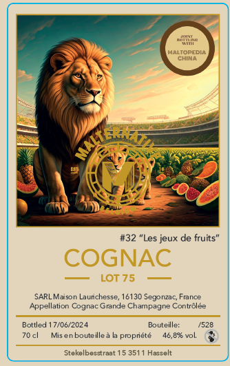 Laurichesse ローリシェス ‘Les Jeux de Fruits Lot 75’ Maltopedia China