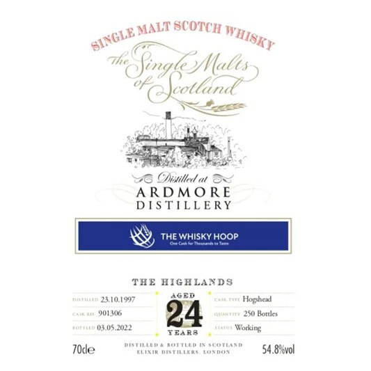 Ardmore アードモア 1997 24年 THE WHISKY HOOP