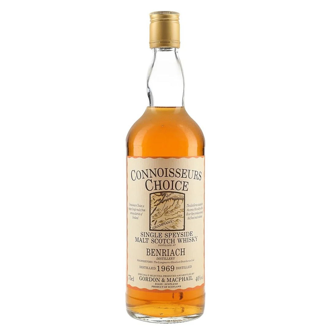 BenRiach ベンリアック 1969 GMコニッサーズチョイス クリームマップラベル