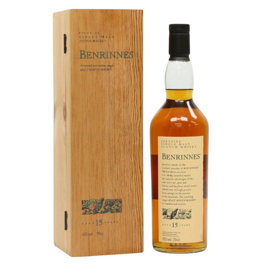 Benrinnes ベンリネス 15年 UD 花と動物シリーズ 1990年代前半流通 初期ロット