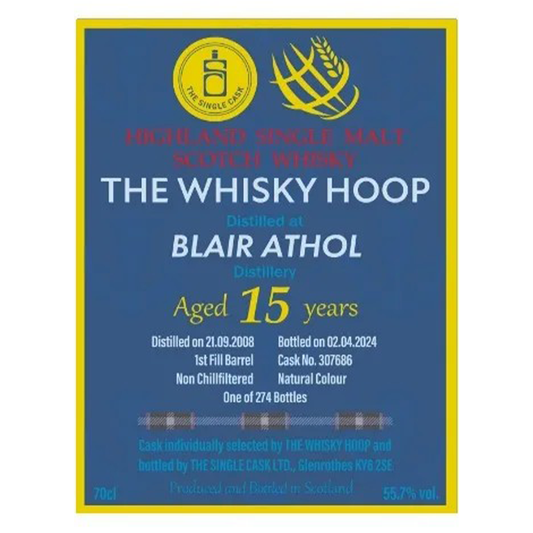 Blair Athol ブレアアソール 2008 15年 THE WHISKY HOOP