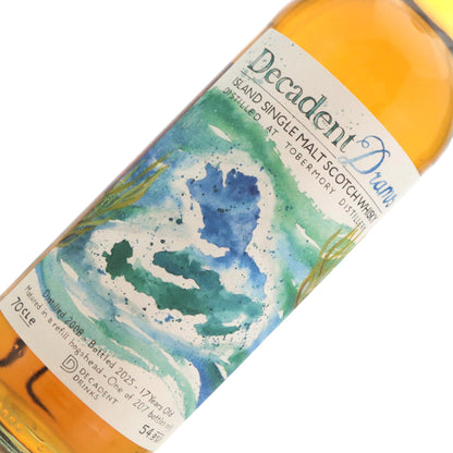 【抽選対象】 Tobermory トバモリー 2008 17年 Decadent Drams