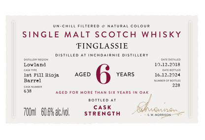 Finglassie フィングラッシー 2018 6年 ADラトレー