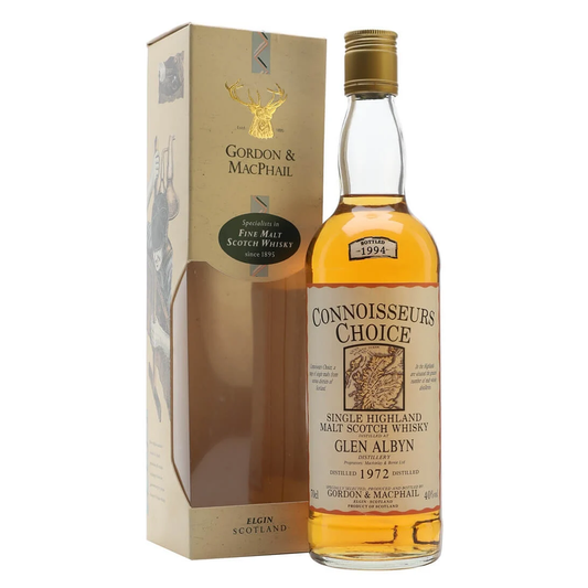 Glen Albyn グレンアルビン 1972-1994 GMコニッサーズチョイス クリームマップラベル