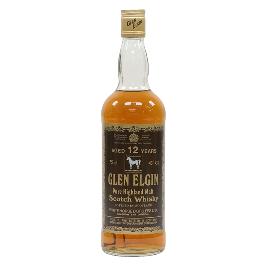 Glen Elgin グレンエルギン 12年 White Horse 1970年代流通品