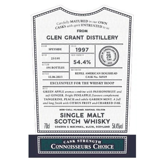 Glen Grant グレングラント 1997 26年 THE WHISKY HOOP