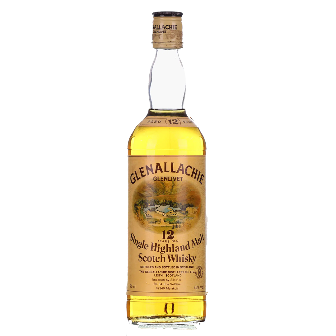 Glenallachie-Glenlivet グレンアラヒー グレンリヴェット 12年 1980年代流通品 (750ml/40%)