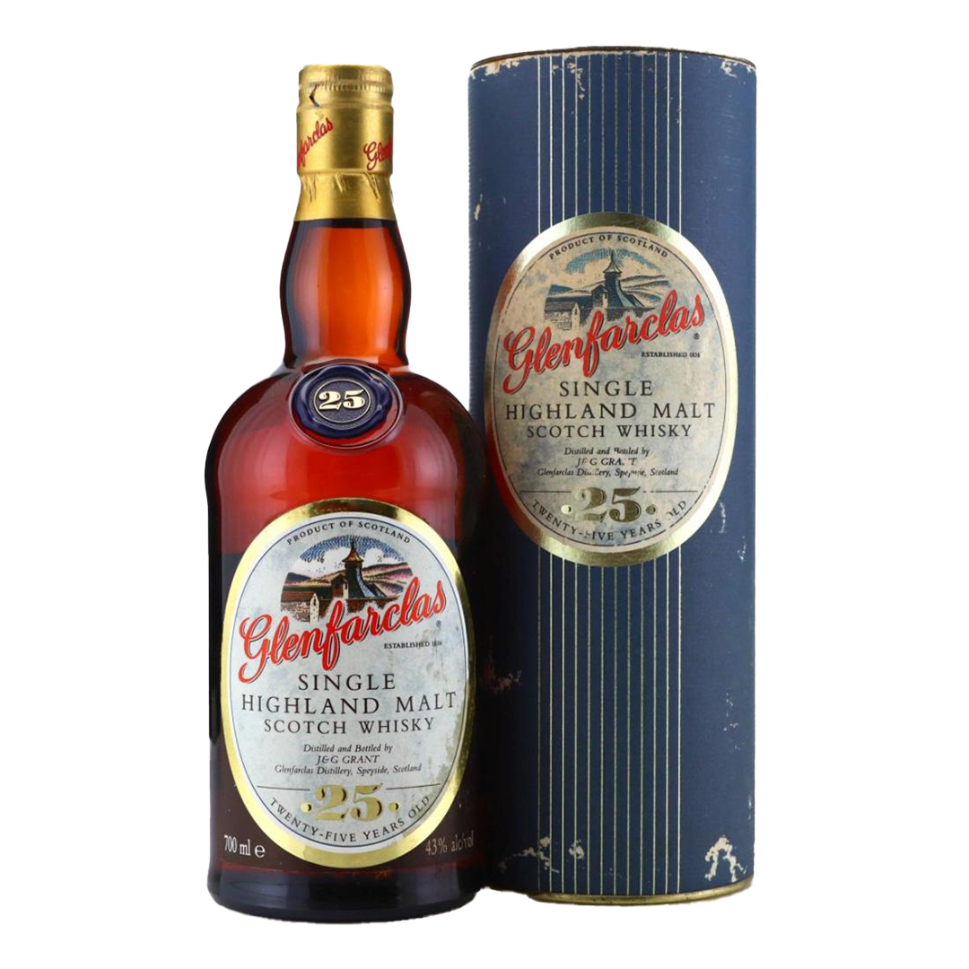 Glenfarclas グレンファークラス 25年 1990年代後半～2000年代前半流通品