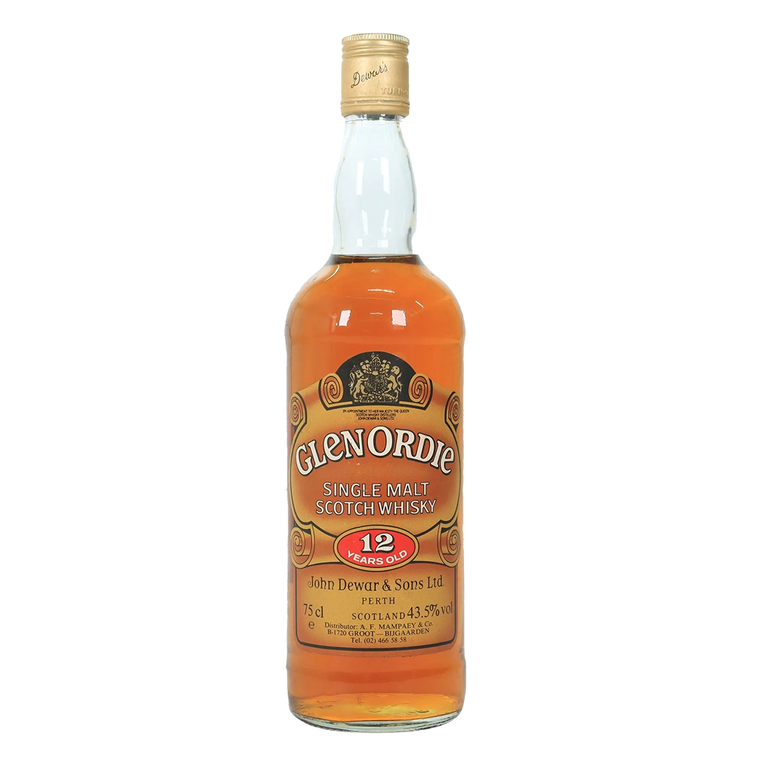Glen Ord グレンオード 12年 'Glenordie' John Dewar and Sons 1980年代流通品 (750ml/43.5%)