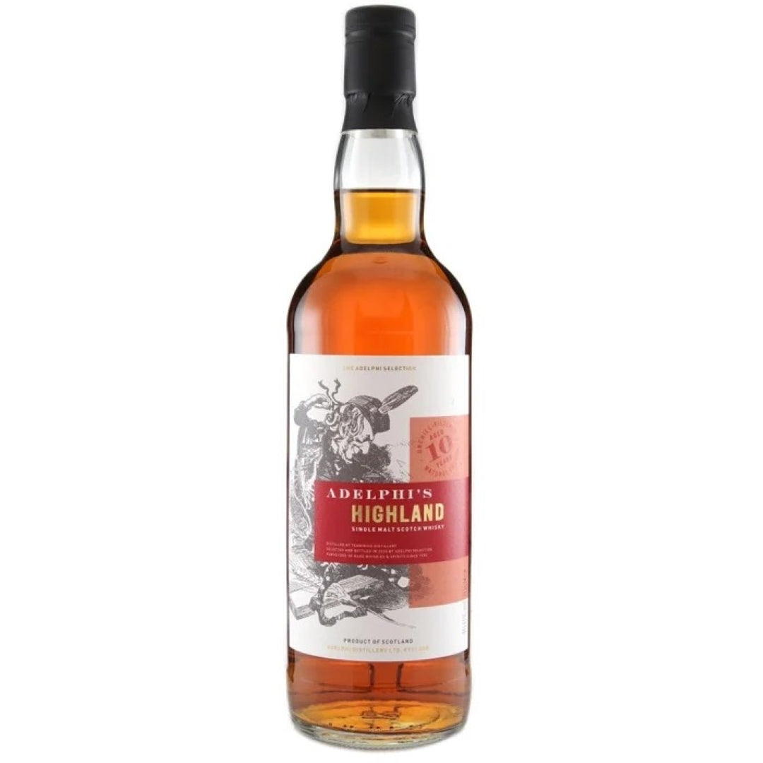 Highland Single Malt ハイランドシングルモルト (ティーニニック) 10年 アデルフィ