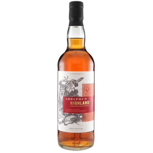 Highland Single Malt ハイランドシングルモルト (ティーニニック) 10年 アデルフィ