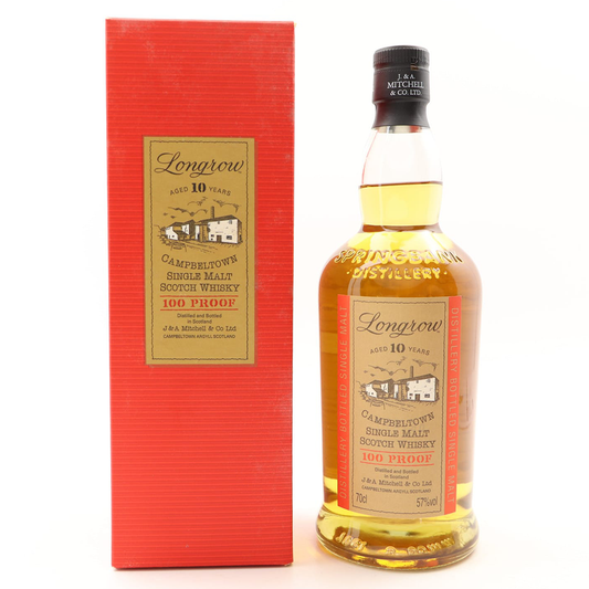 Longrow ロングロウ 10年 100º Proof 2000年代後半流通品