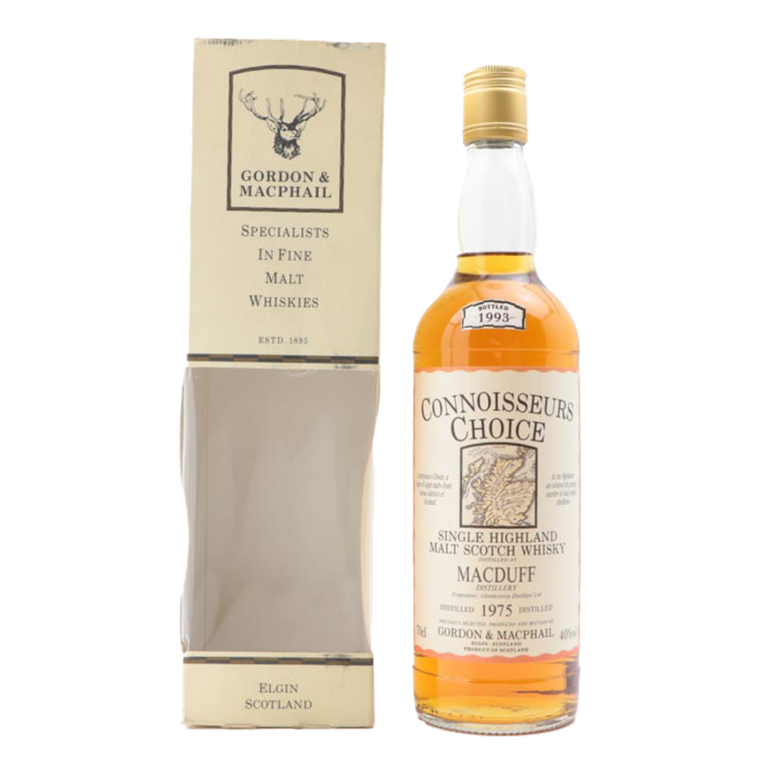 Macduff マクダフ 1975-1993 GMコニッサーズチョイス クリームマップラベル